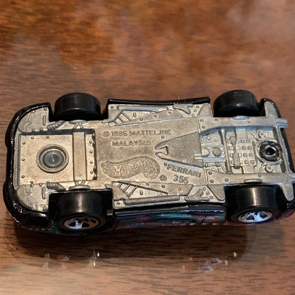 1995 Ferrari 355 Hot Wheels Car Pedal to the Metal Rockin Rods Series HW Racer